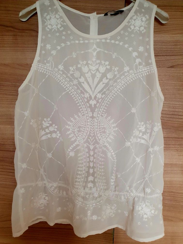 Śliczna bluzeczka z wzorami, H&M, r. L