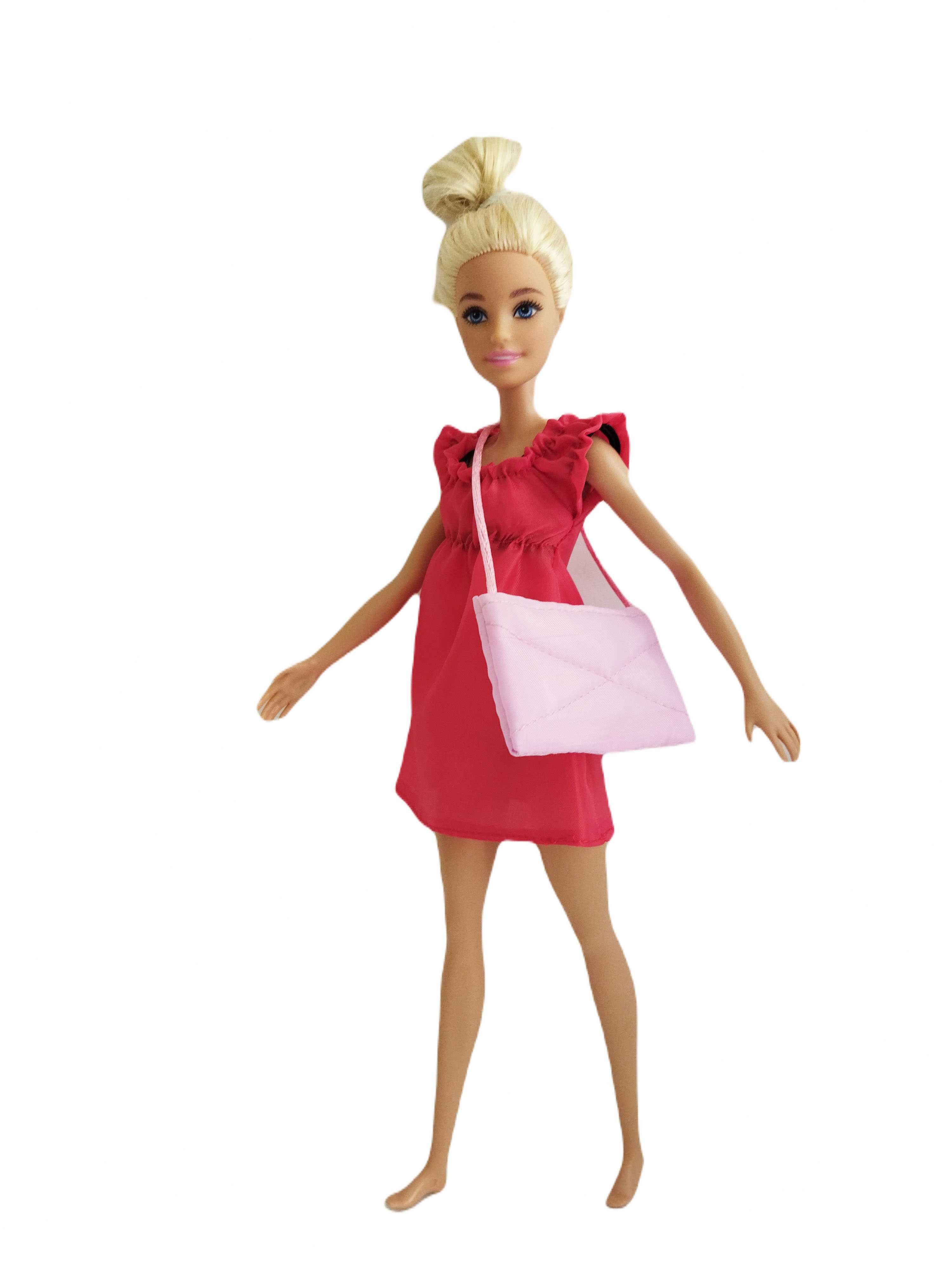 Zestaw Ubranka Sukienki dla lalek Barbie + Torebki Duży Zestaw