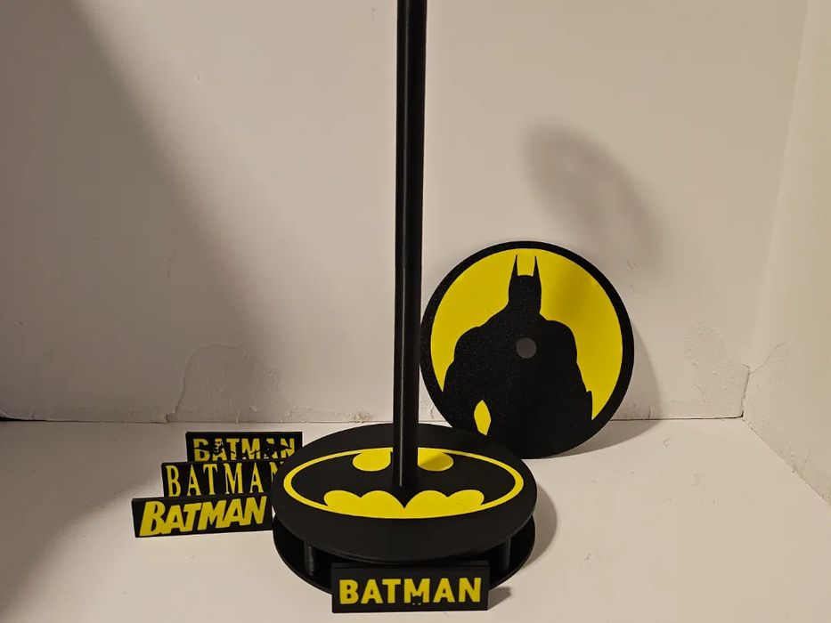 Suporte Capacete Batman com Faces Intercambiáveis