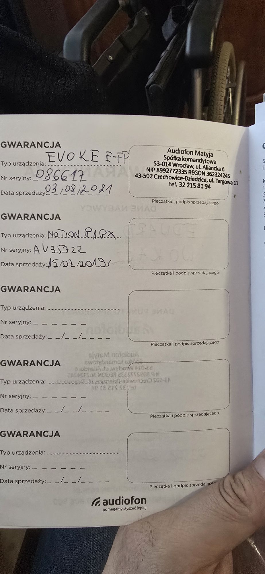 Aparaty słuchowe 2szt. osuszacz + baterie