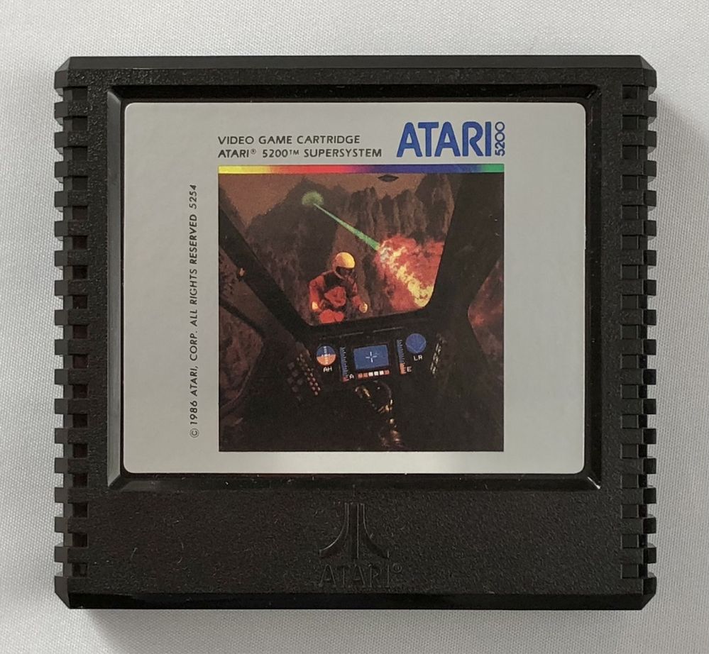 RESCUE ON FRACTALUS! gra ATARI 5200 retro UNIKAT LucasFilm box komplet