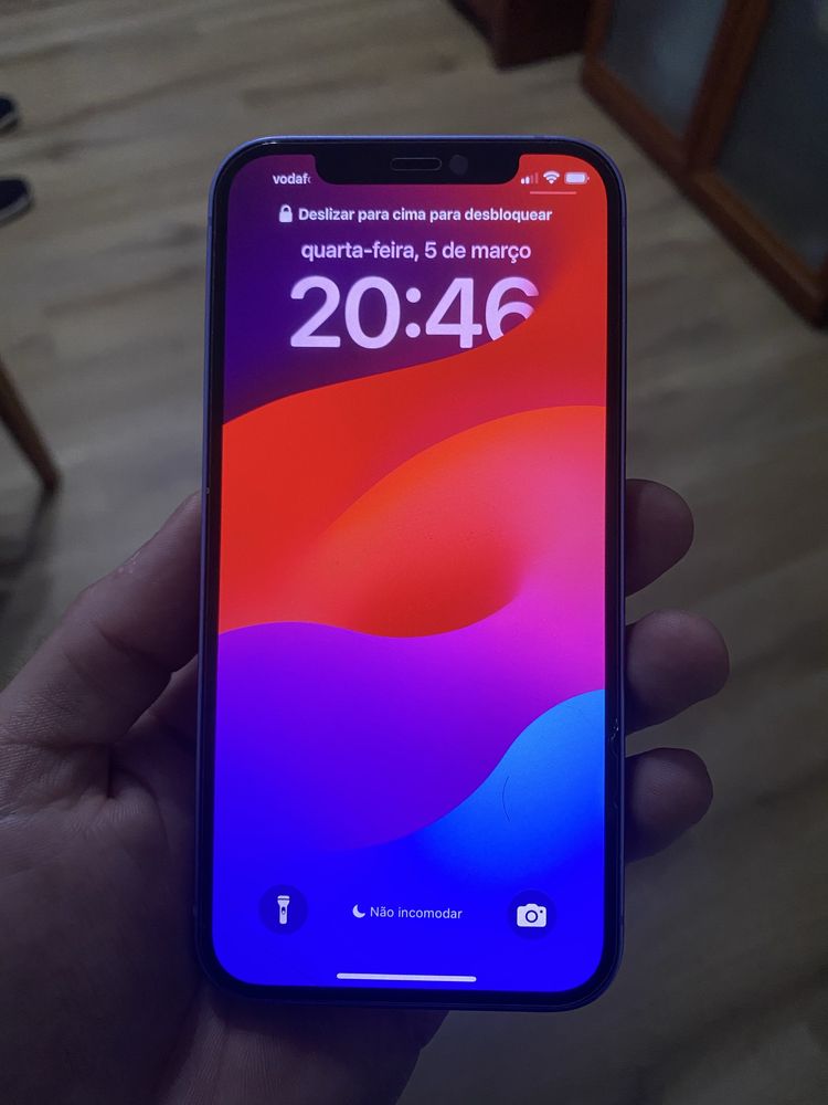 iPhone 12 Roxo - 128GB | Face ID Funcional