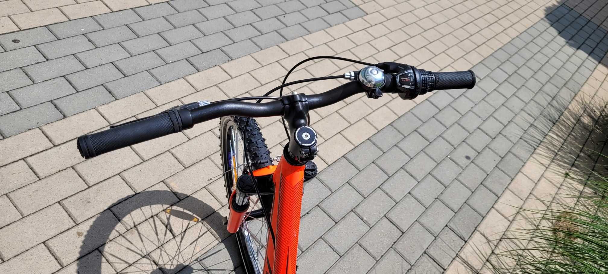 Rower Merida Matts24" pomarańcz w bardzo dobrym stanie - po serwisie