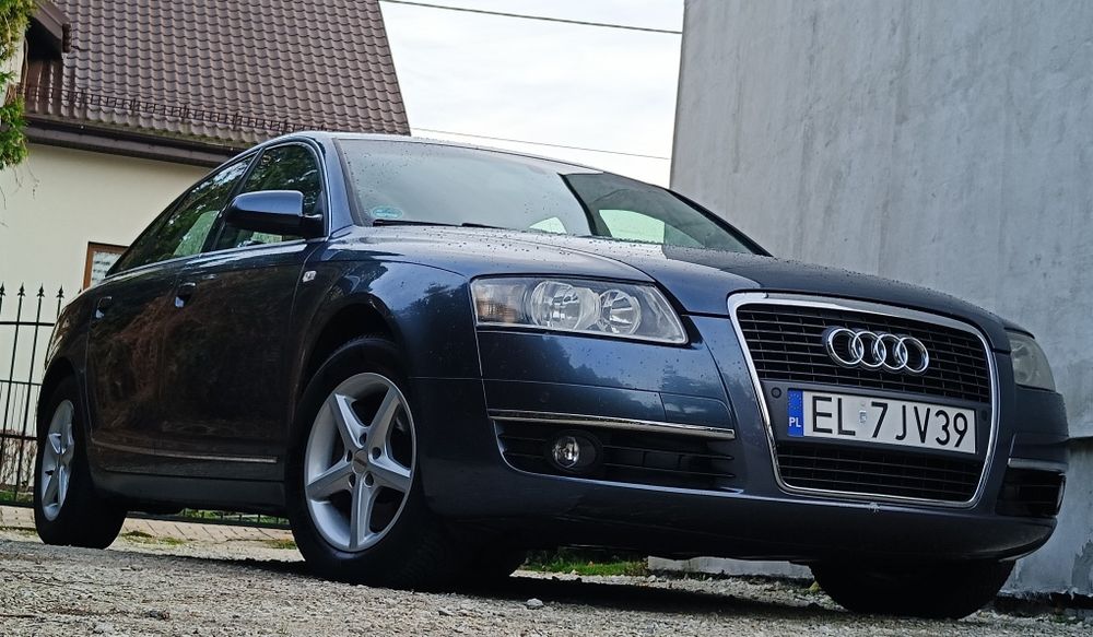 Audi A6 C6. 2.7TDI.Sedan. Manual. Pneumatyka. Navi. Skóry.Serwisowana.