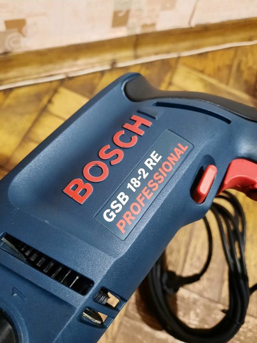Оригінал,Швейцарія!!Дрель ударна двухшвидкісна Bosch GSB 18-2 RE,750вт