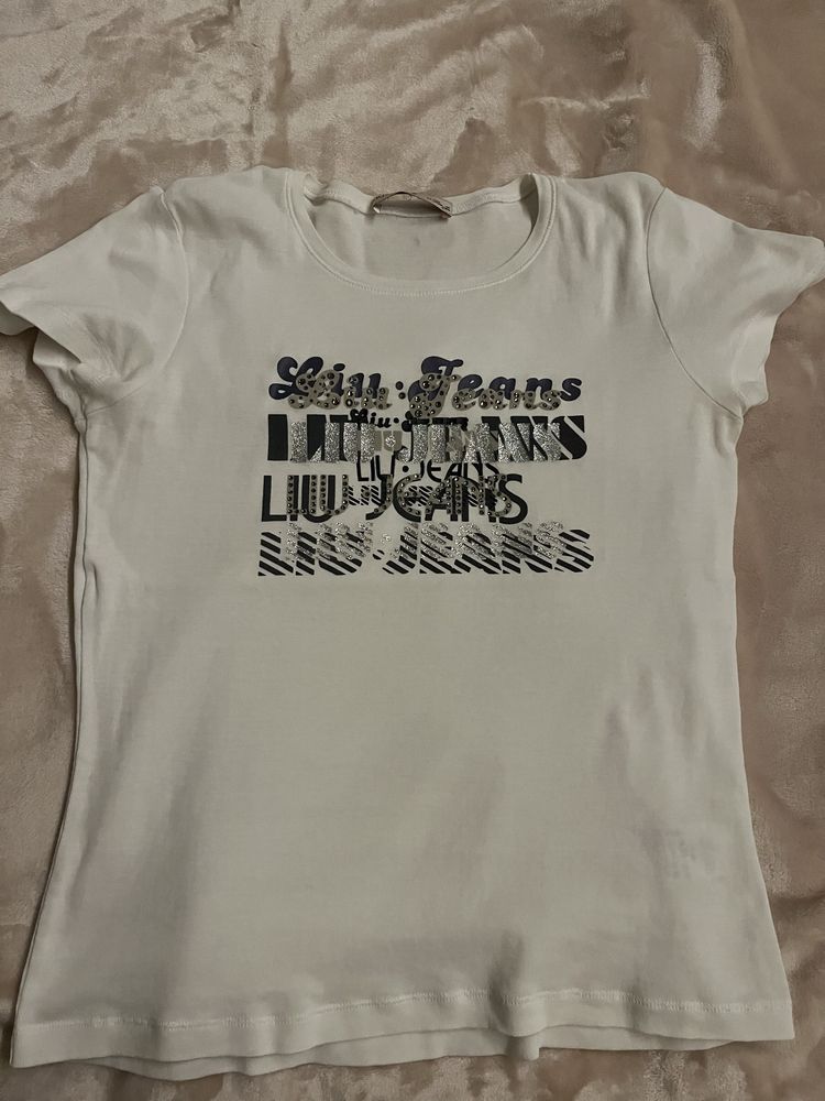 t-shirt liu jo swarovski