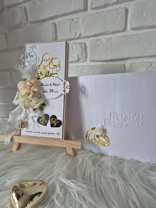 Kartka na ślub, ślubna, Pamiątka Ślubu