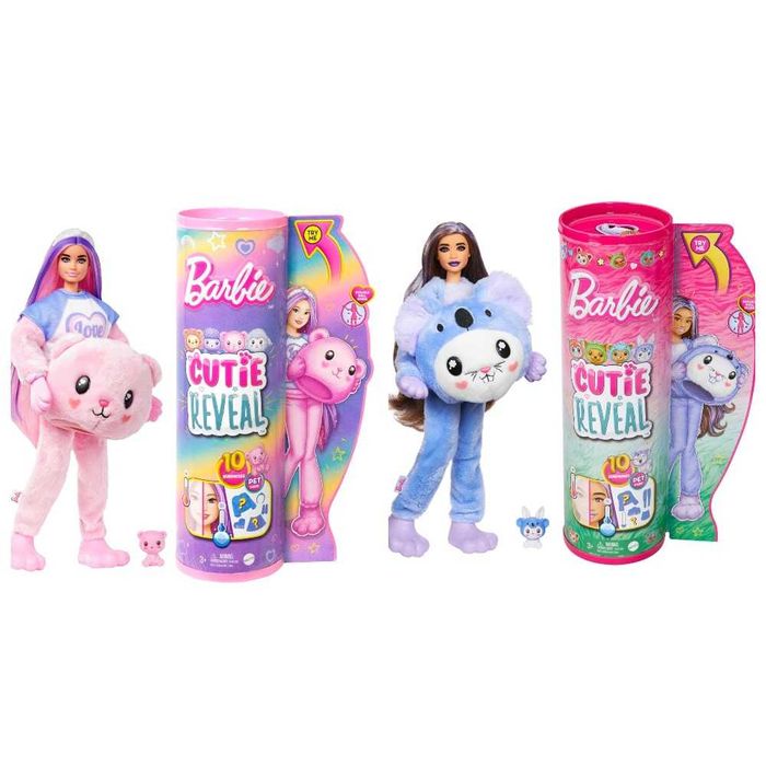 УЦІНКА лялька Barbie Cutie Reveal Барбі Кролик у костюмі Коали Ведмежа