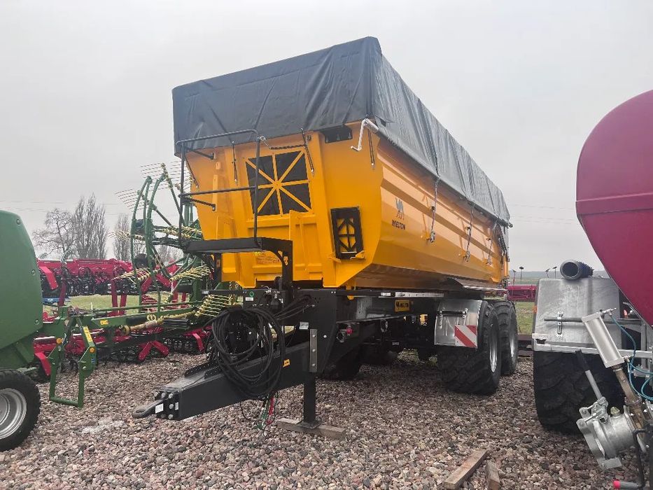 Wielton PRC-2HP/W18R  Przyczepa Wielton skorupowa PRC-2HP/W18R BOGATA OPCJA Koła 710/50/26.5