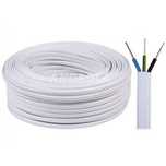 Kabel elektryczny YDYp 3x1,5 450/750V biały 1m