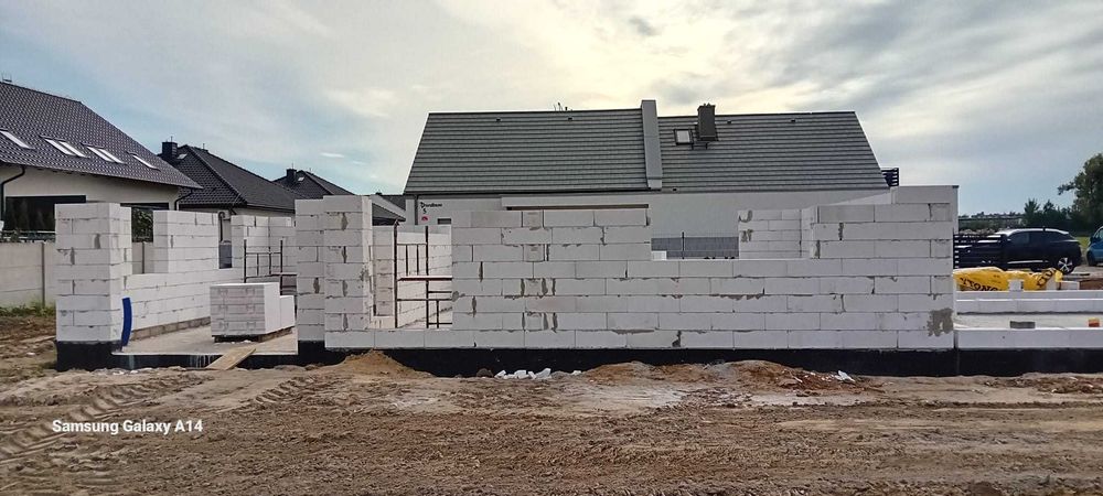 Dom BLIŻNIAK Lunaro A z garażem i ogrodem-Bukówko  Krotoszyn