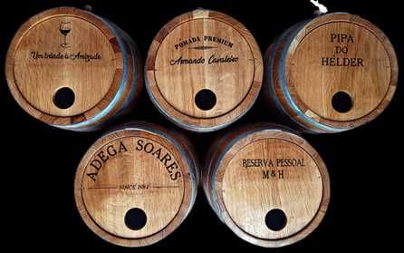 Barril de madeira - Barril bag in a box - Prenda original