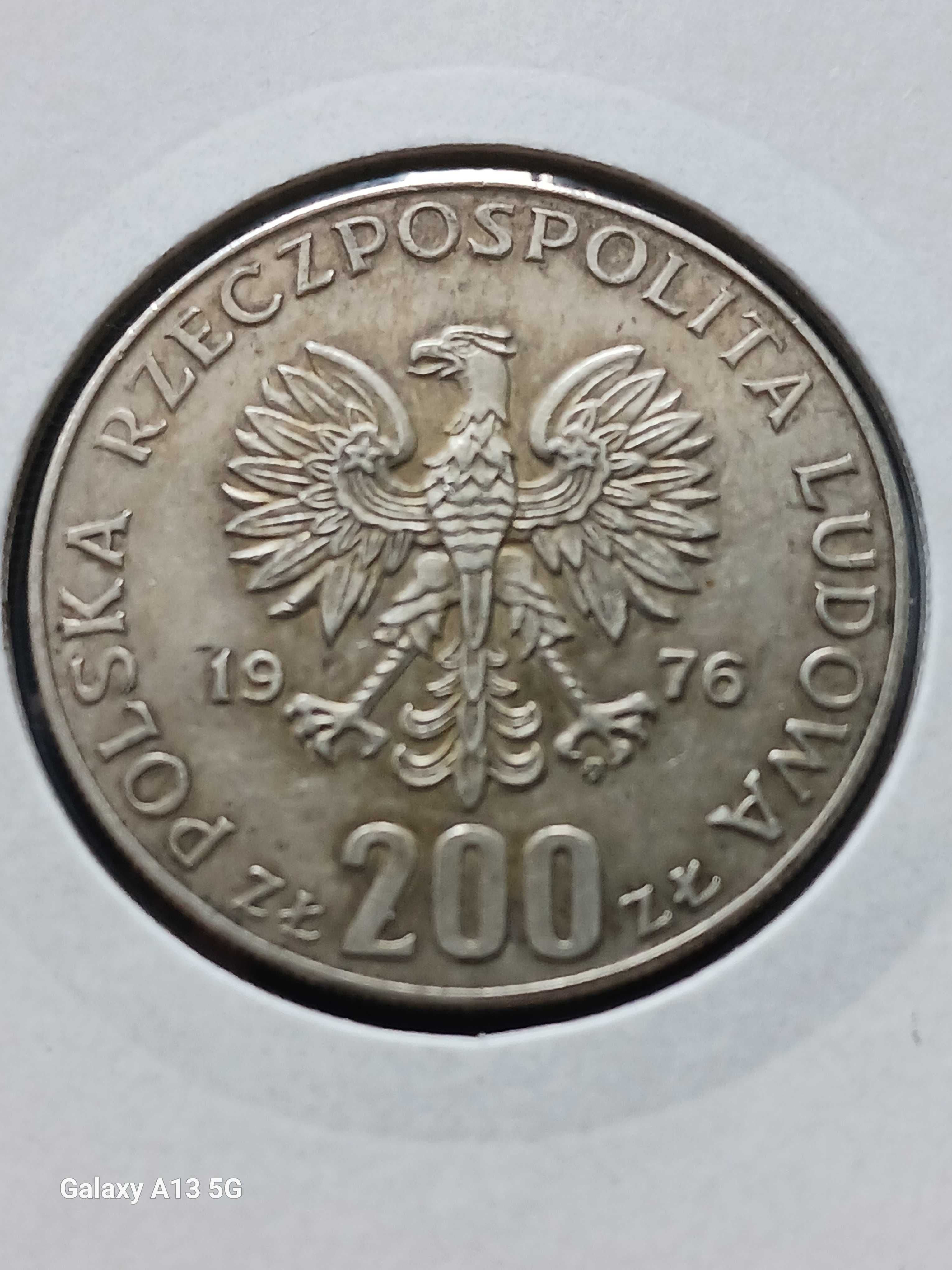 200 Złotych Igrzyska XXI Olimpiady - 1976 r. - nr.3 - Srebro