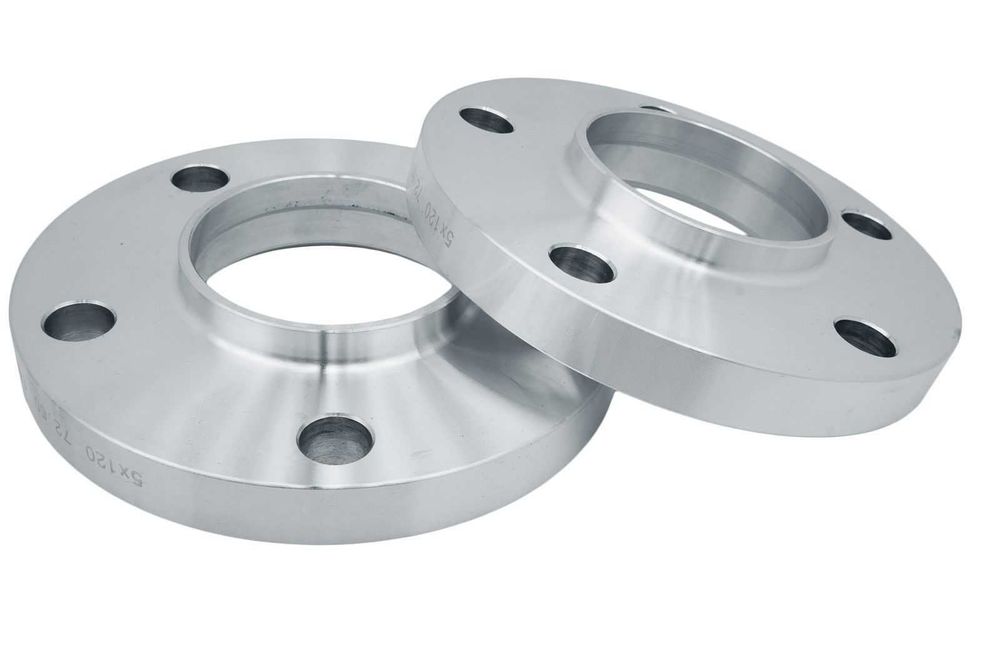 Par de espaçadores "bolachas" com várias furações