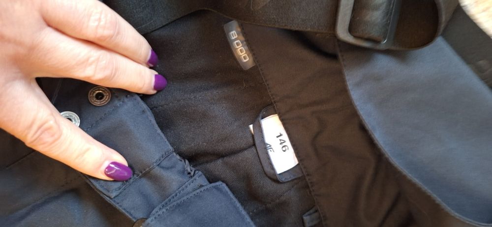 Spodnie narciarskie 4f  r. 146