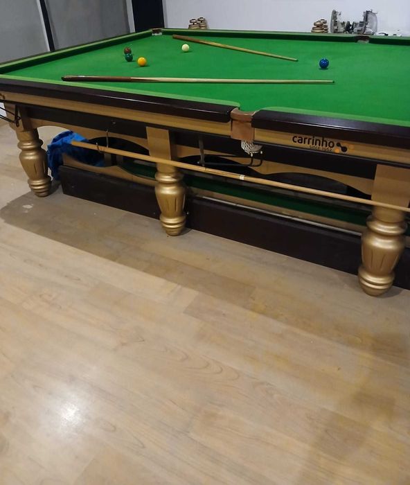 mesa de snooker Carrinho - 12 pés