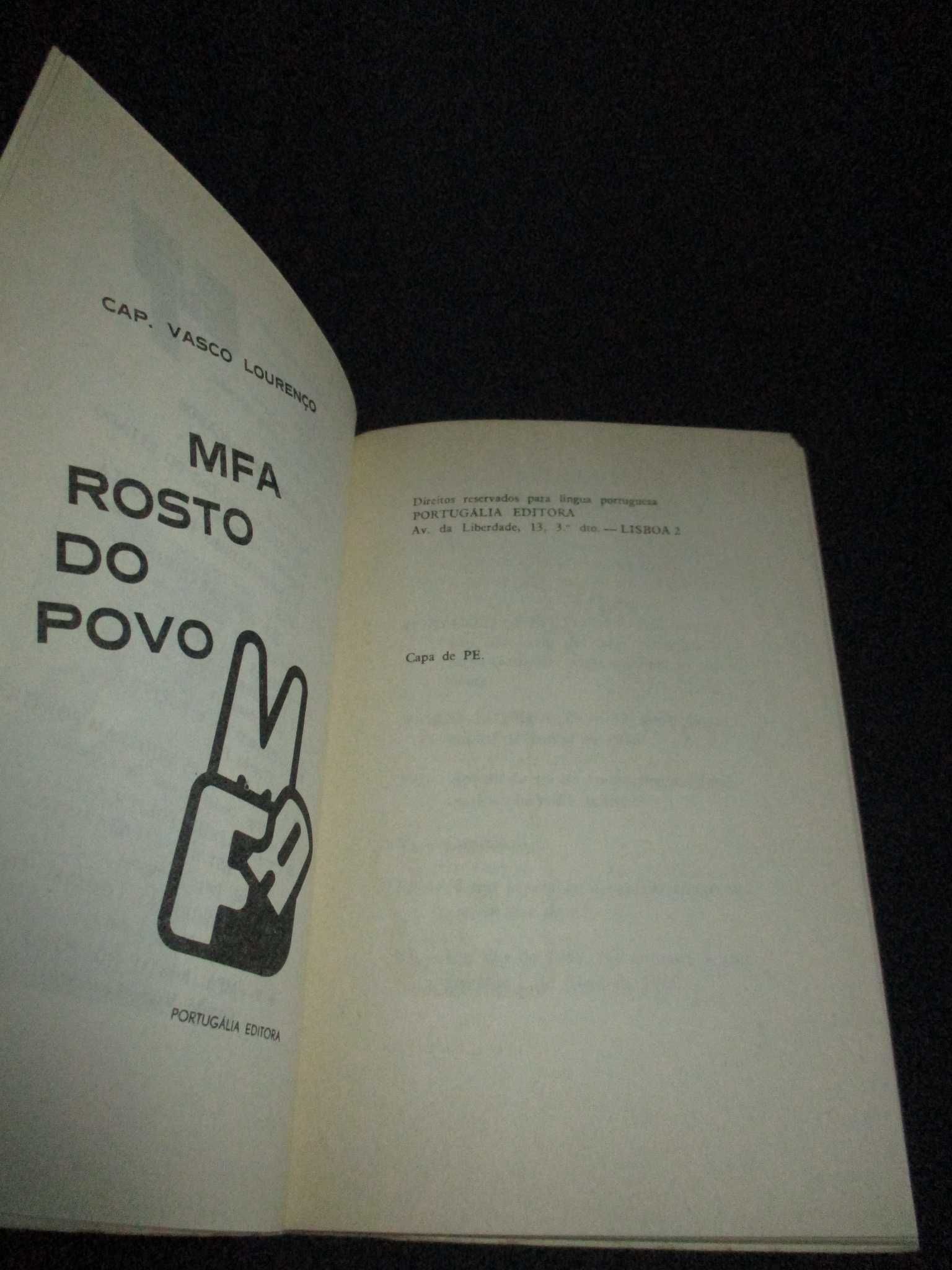 Livro MFA Rosto do Povo Cap. Vasco Lourenço