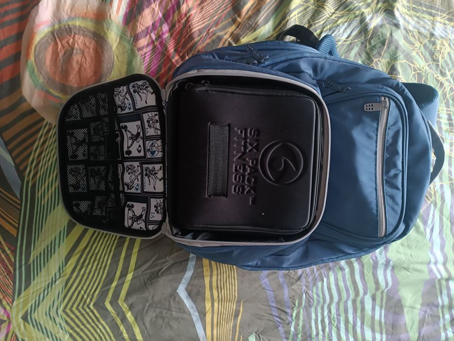 Mochila com Lancheira Térmica Six Pack Fitness