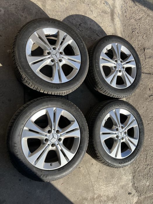 Alufelgi Mercedes w212 225/50/17 opony 2024r!
