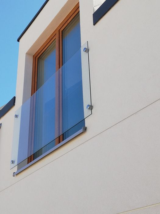 Balkon balkony taras tarasy szklane metalowe