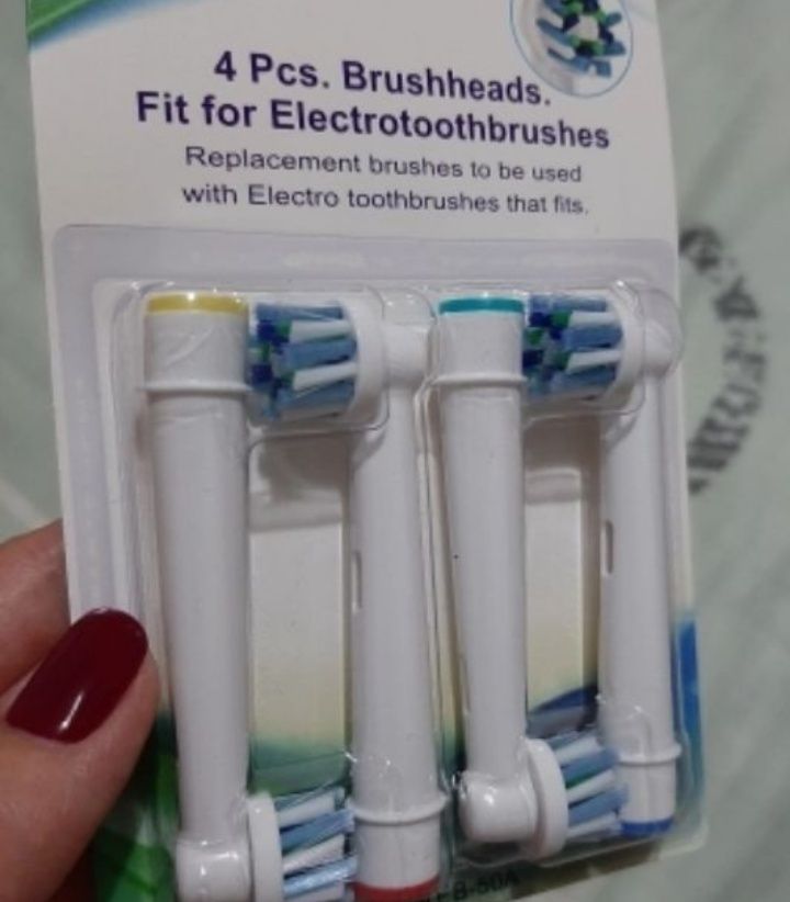 Сменные насадки для электрической зубной щетки орал би