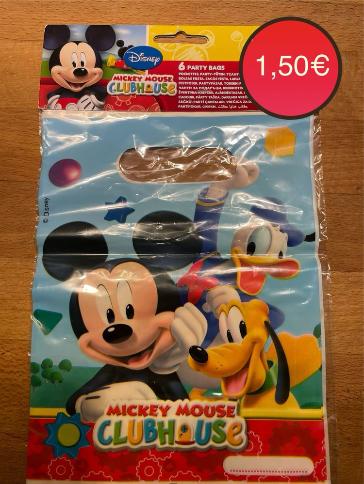 Sacos para brindes aniversario mickey