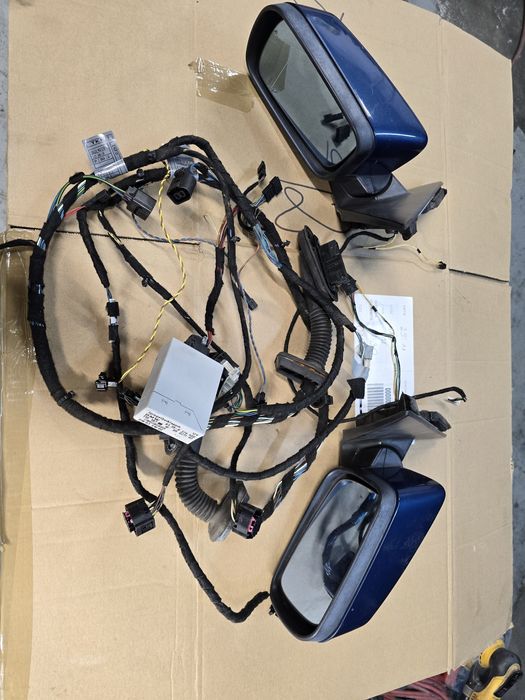 Lusterka elektrycznie składane e46 kombi sedan komplet wiazka
