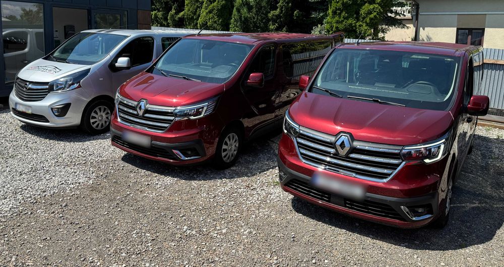 Wypożyczalnia busów 9 osobowych Autolawety Przyczepy WYNAJEM LAWETY