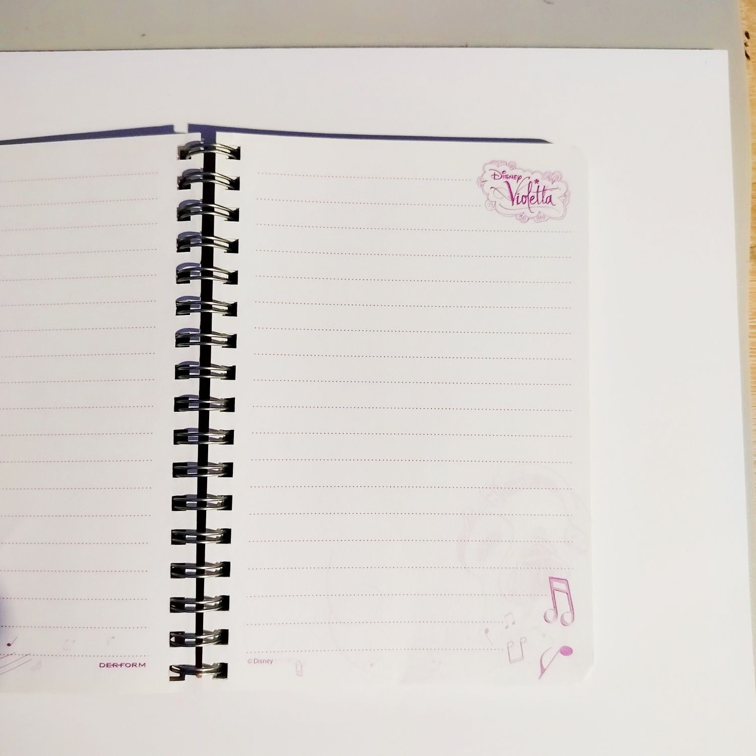 Notes notatnik Violetta dla dzieci