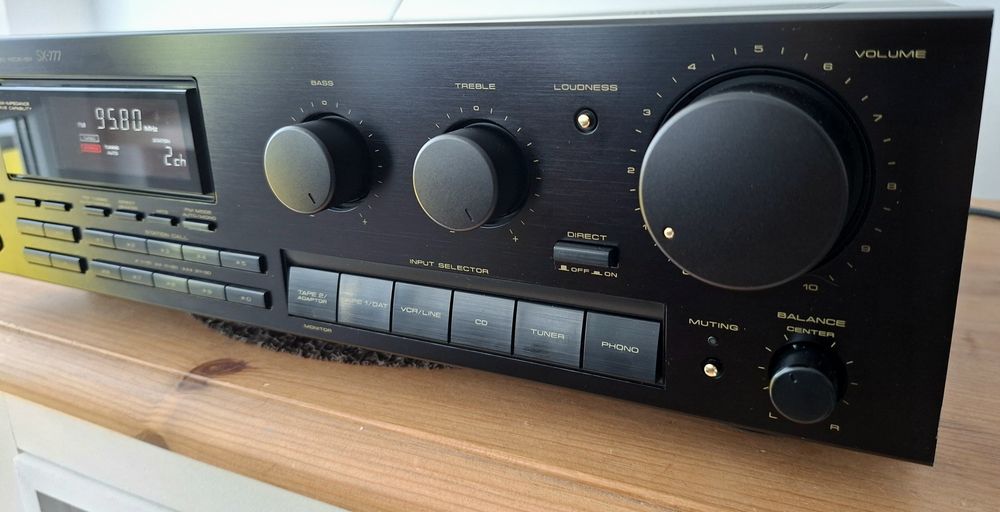 Pioneer ampituner SX-777 + oryginalny pilot