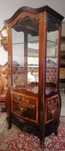 Vitrine Cristaleira Louceiro Livreiro Móvel expositor Oratório Luís XV