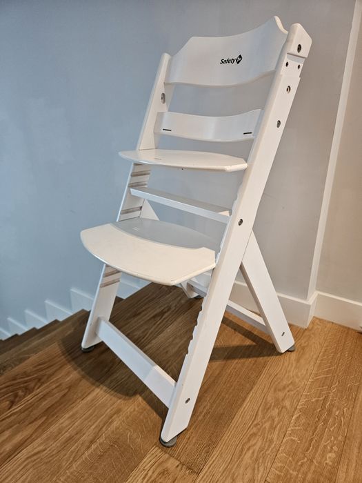 Cadeira alta branco madeira bebé criança