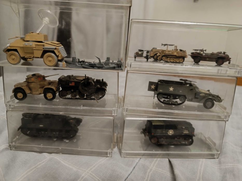 Veículos e Figuras de ação da 2a Guerra Mundial WWII