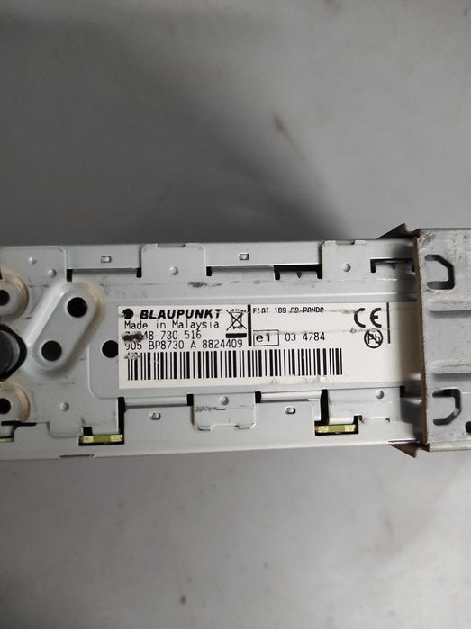 Radio Blaupunkt Fiat 169 CD Panda, OE: 735.4949.830, 764.8730.516