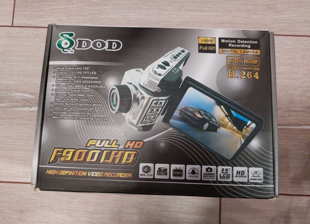 Автомобільний відеореєстратор DVR F900 HD 1080p