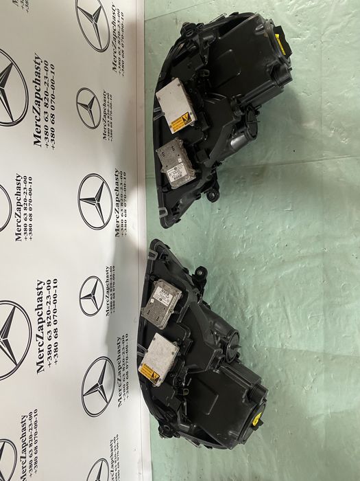 Mercedes w 164 ml фара передня бі-ксенон поворотна до рестайлінгу
