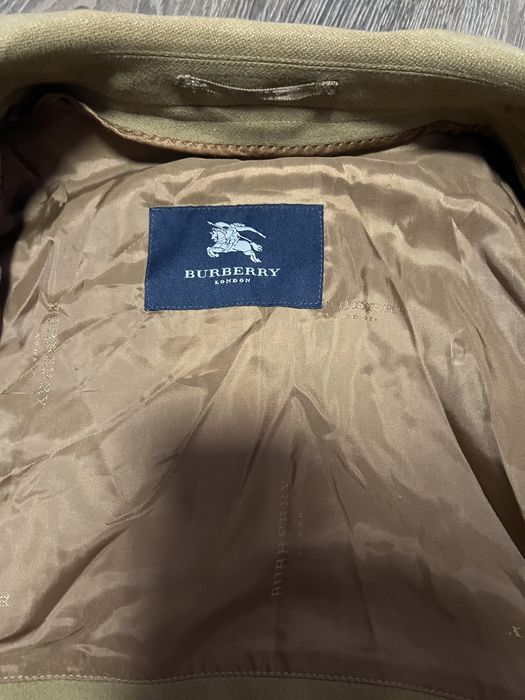 Чоловіче шерстяне пальто Burberry London Wool Cashmere Coat
