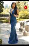 Vestido comprido cerimónia