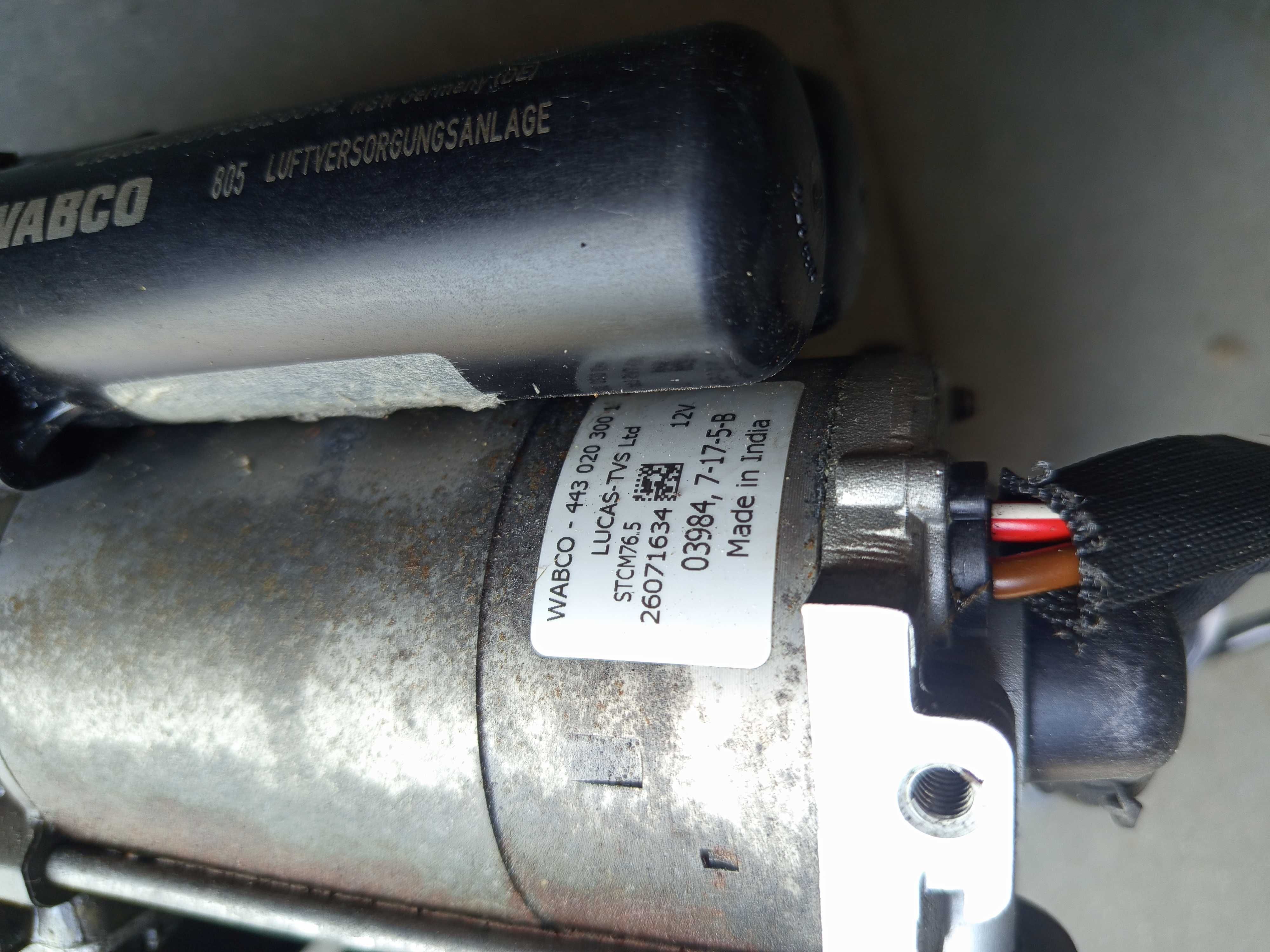 Pompa Kompresor Zawieszenia AUDI SQ7 Q7 II Cayenne WABCO 4M0.616.005G