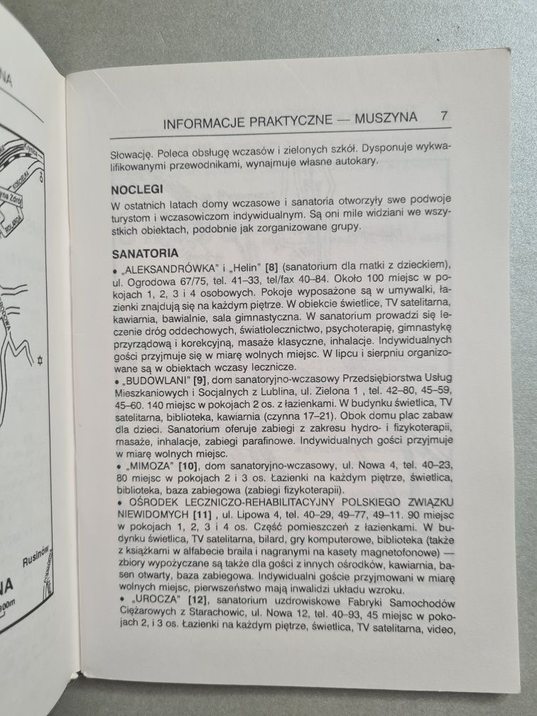 Muszyna, Żegiestów Zdrój - 1994 - Informator turystyczny