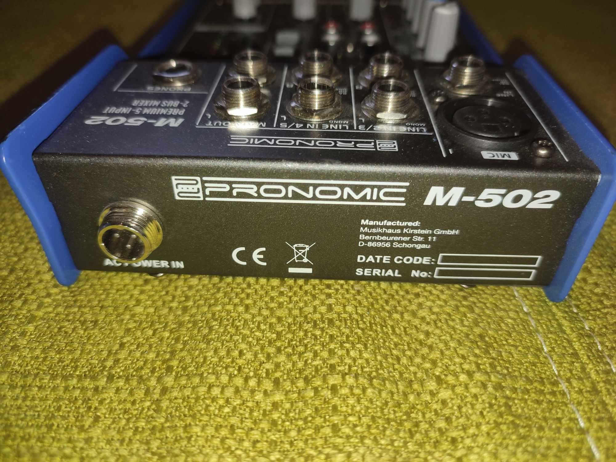 Mikser Audio Pronomic M-502