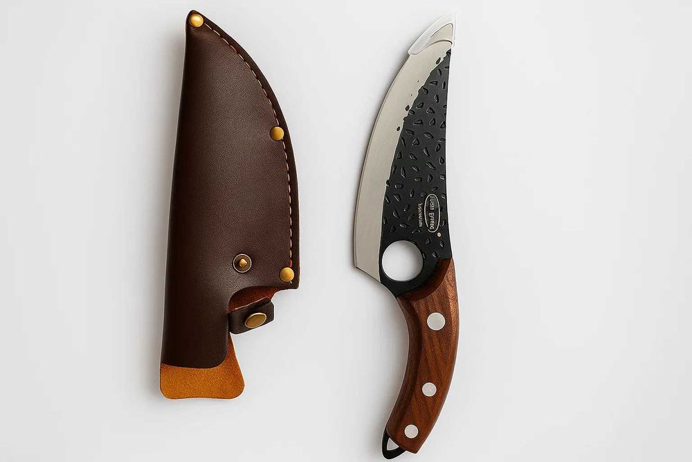 Обвалочный нож  28 см й нож из нержавеющей стали с   чехлом