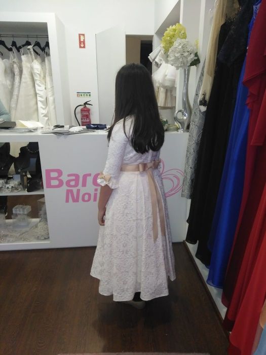 Vestido de comunhão para a sua princesa
