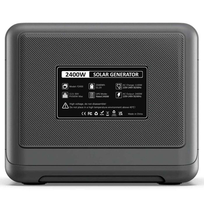 Зарядна станція Fossibot F2400, 2400Вт, 2048Вт·год, UPS, ДБЖ