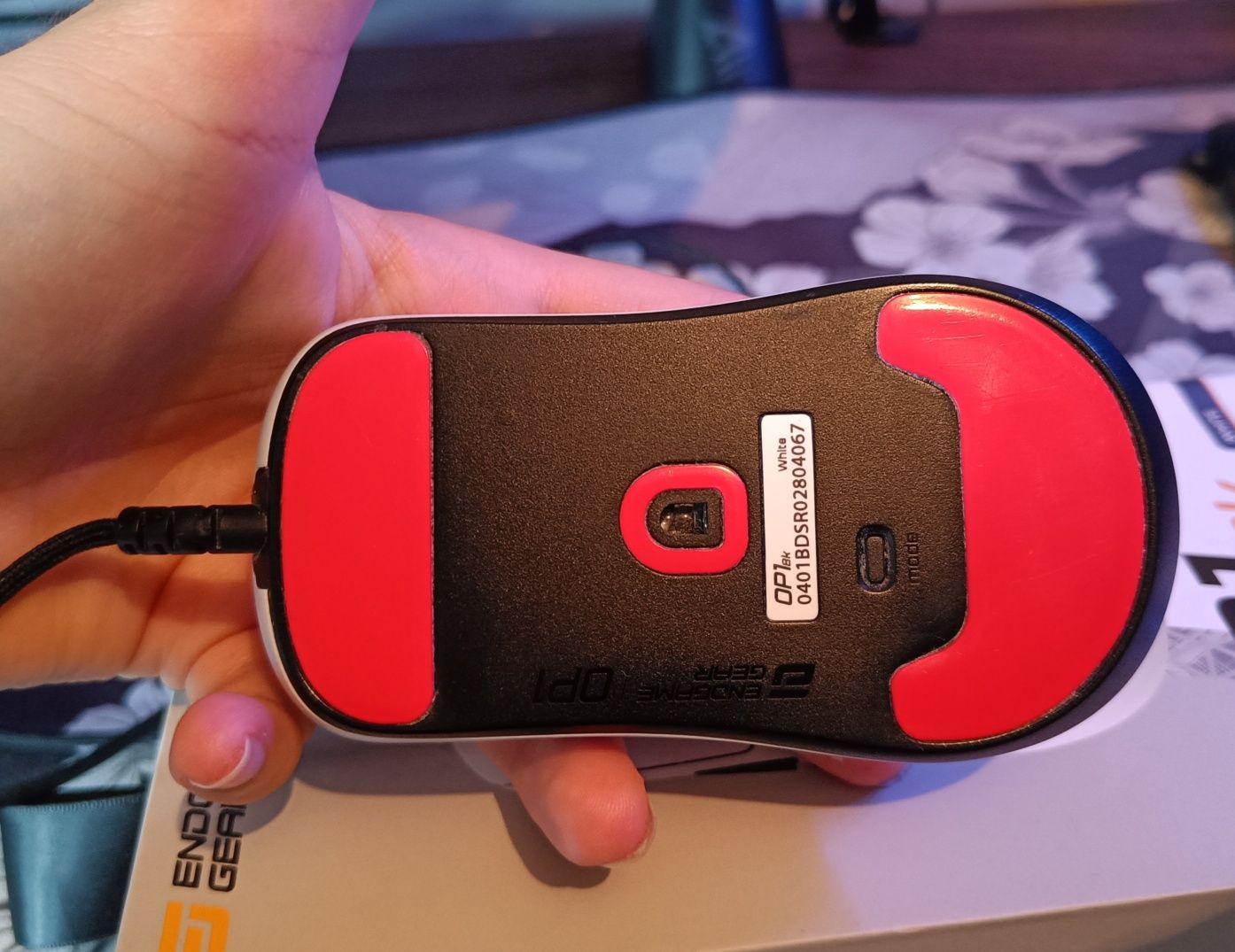 Myszka Endgame gear op1 8k biała