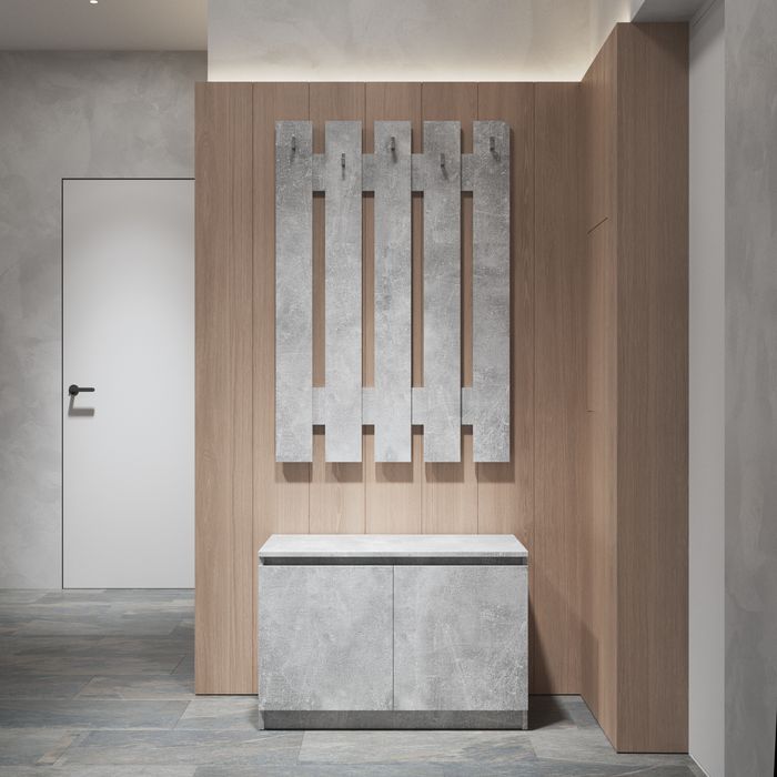 Комод для взуття, вішалка для одягу, передпокій