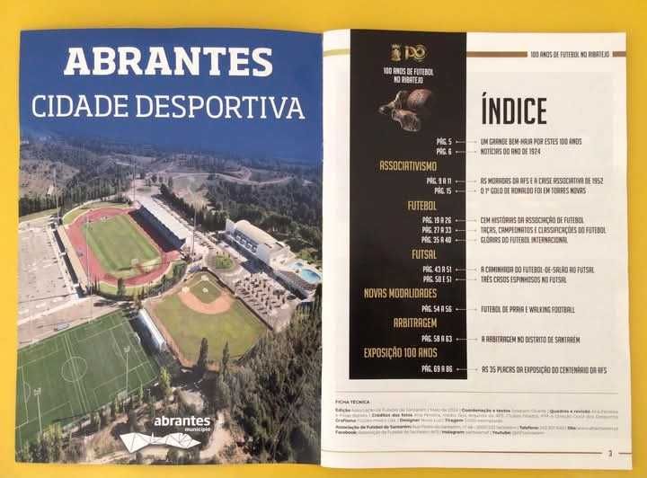 100 ANOS DE FUTEBOL NO RIBATEJO - Santarém 2024