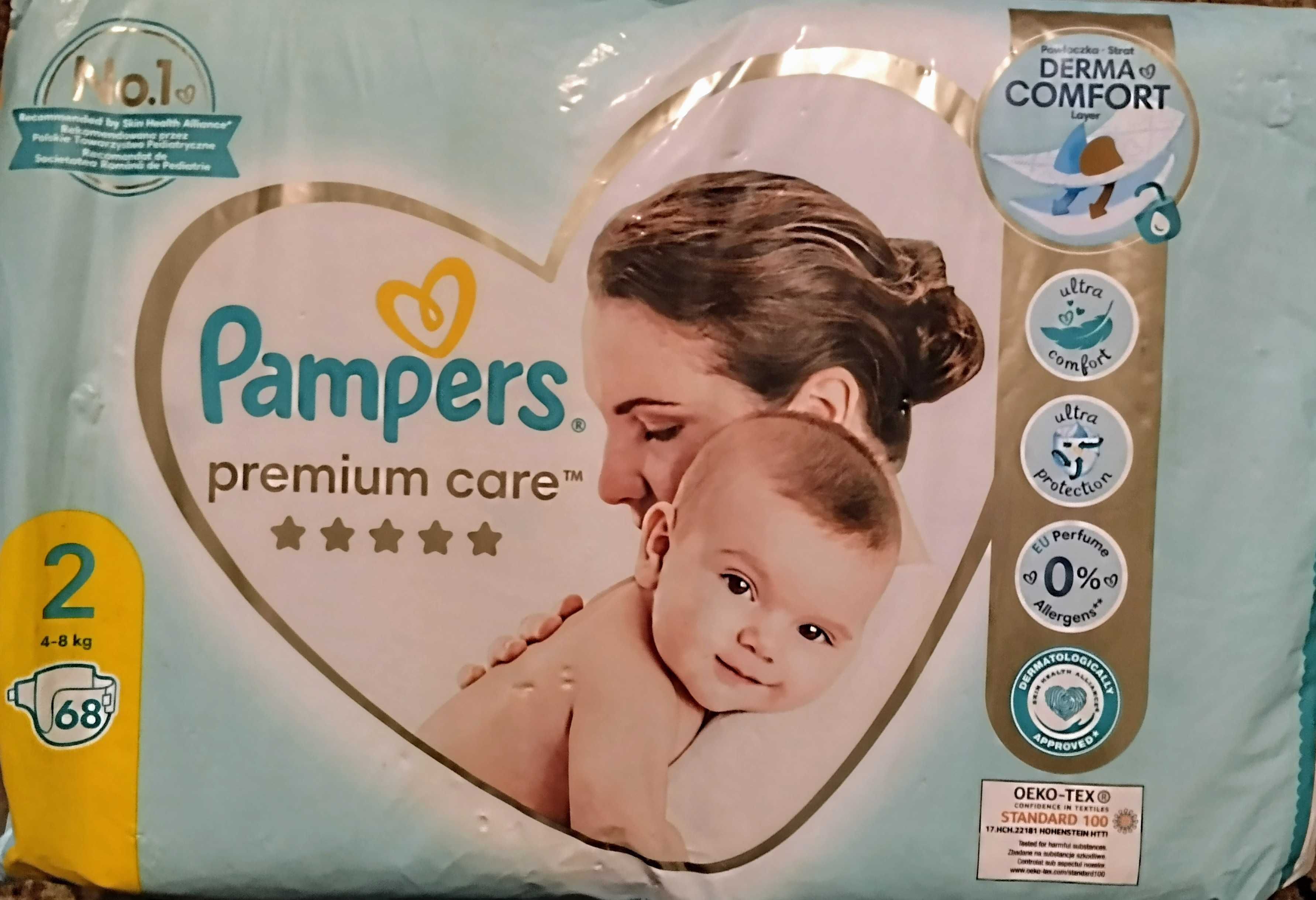 Продам детские подгузники №2 (4-8кг) фирмы Pampers Памперс