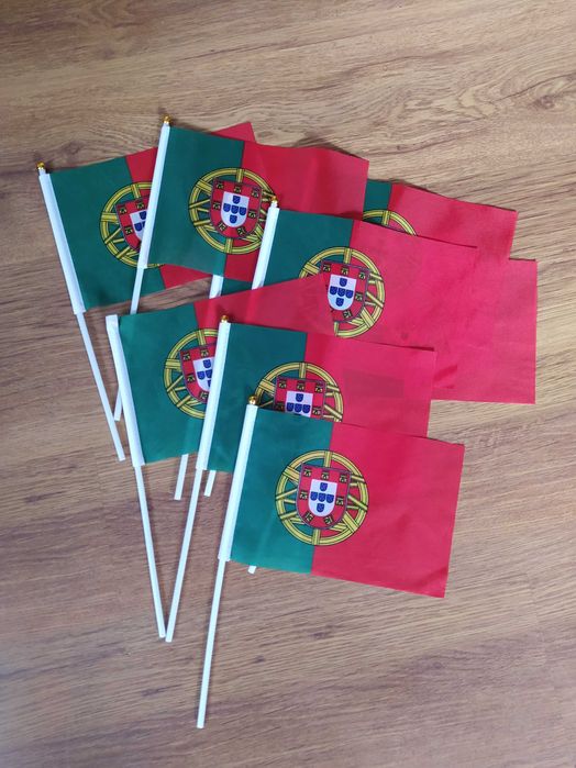 Portugalia - flaga 14cmx21cm 10 szt.