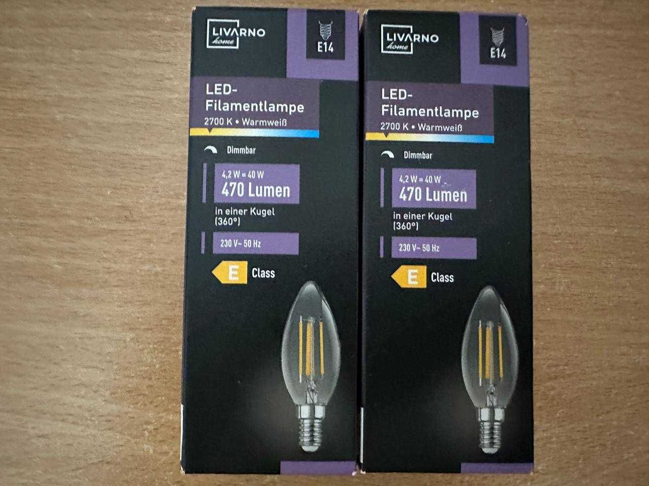 Світильники, лампи Livarno Home, лампи Osram